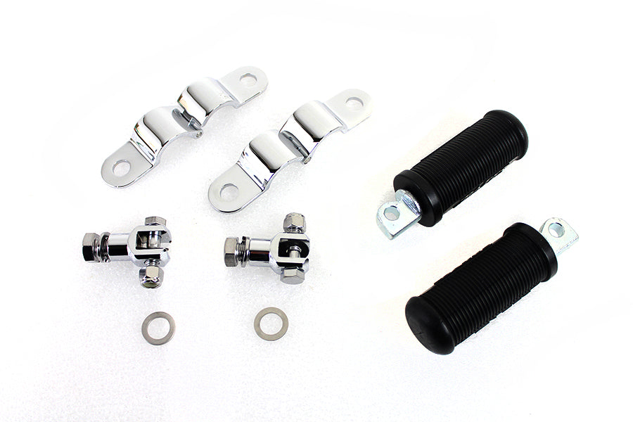 Bates Clamp on Footpeg Set