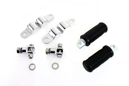 Bates Clamp on Footpeg Set