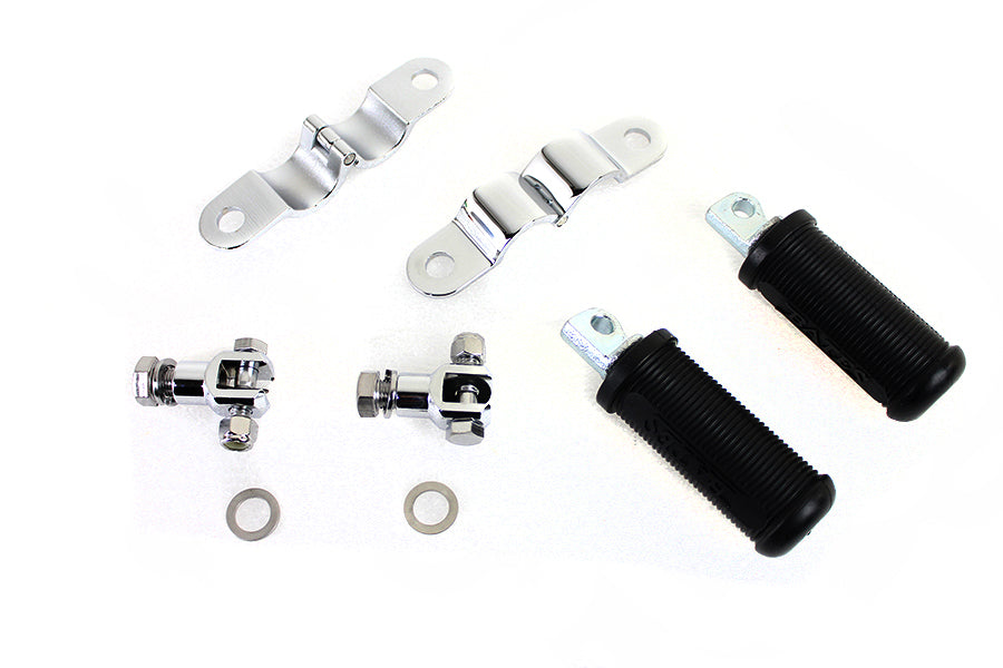 Bates Clamp on Footpeg Set