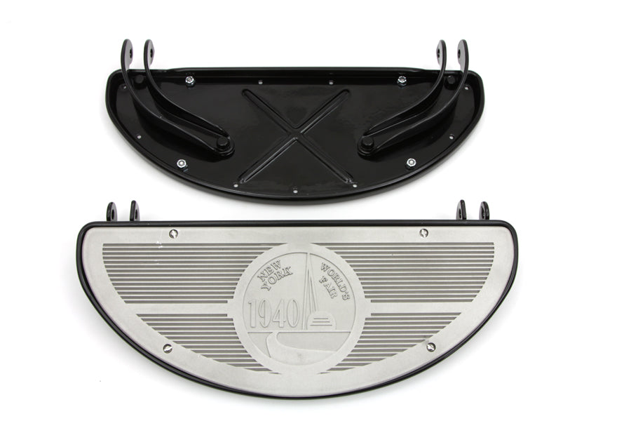 Half Moon Footboard Set Black