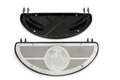 Half Moon Footboard Set Black