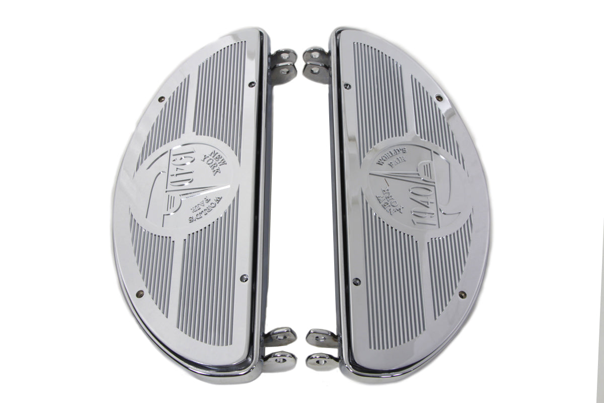Half Moon Footboard Kit Chrome