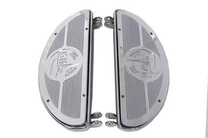 Half Moon Footboard Kit Chrome
