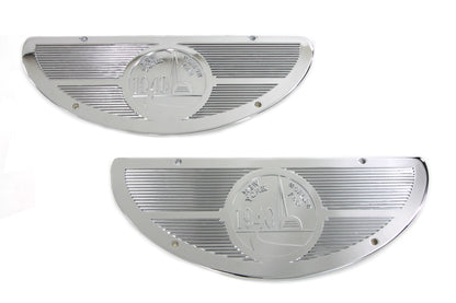 Half Moon Footboard Kit Chrome