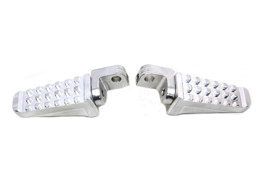 Polished Racer Style Footpeg Set