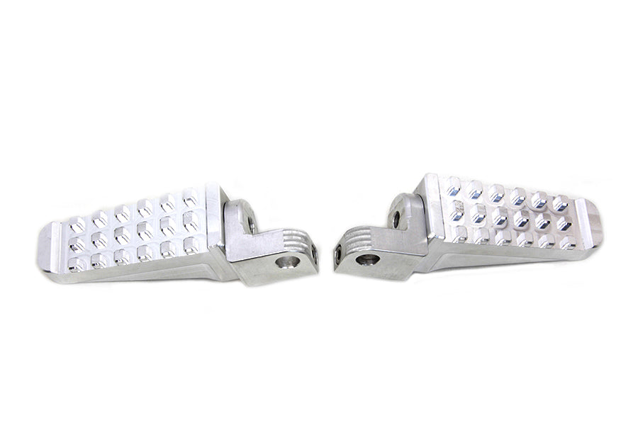 Polished Racer Style Footpeg Set
