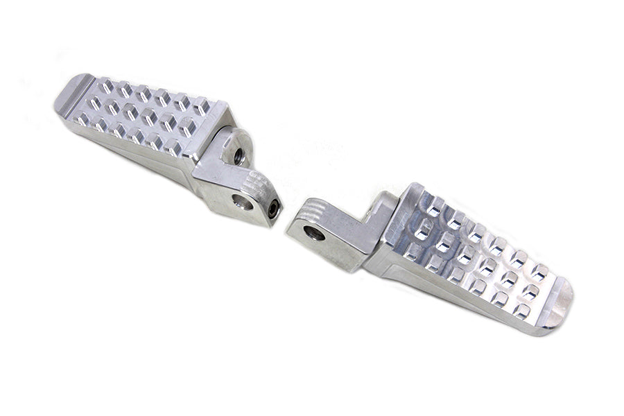 Polished Racer Style Footpeg Set