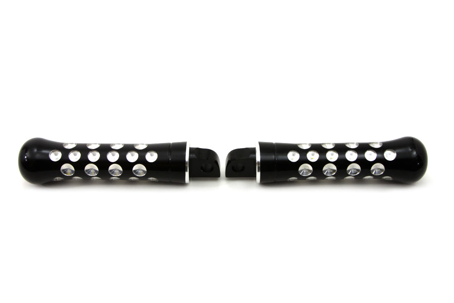 Black Contour Agostinni Footpeg Set