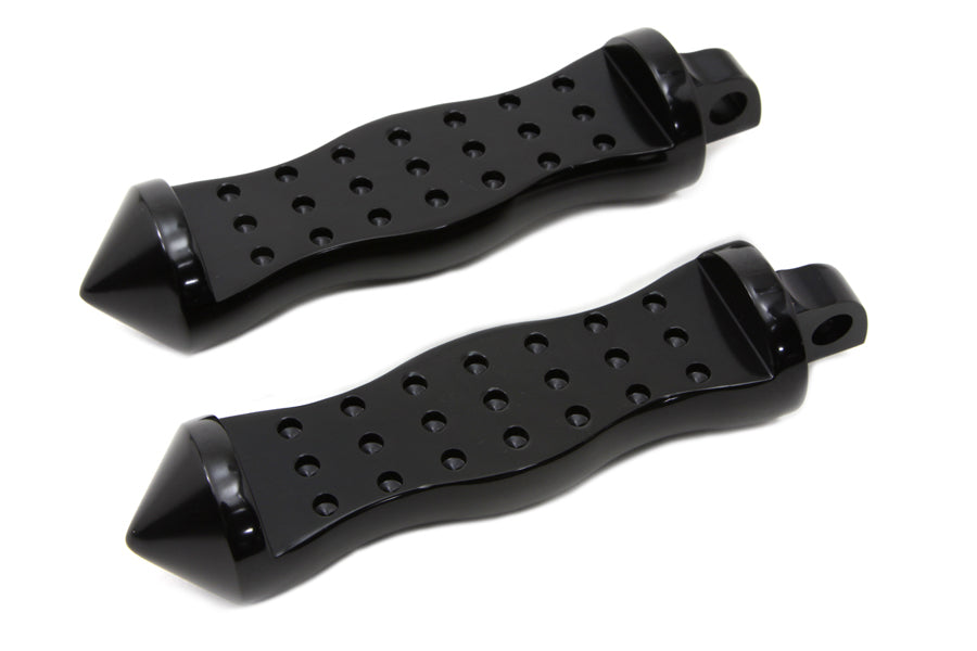 Black Form Factor Footpeg Set Druid Style