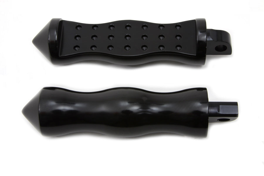 Black Form Factor Footpeg Set Druid Style
