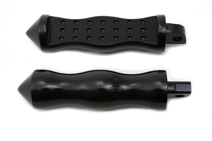 Black Form Factor Footpeg Set Druid Style