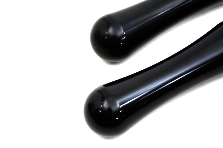 Black Contour End Footpeg Set