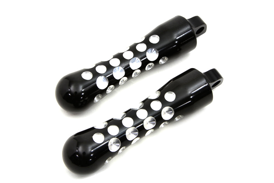 Black Contour Agostinni Footpeg Set