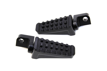 Black Racer Style Footpeg Set