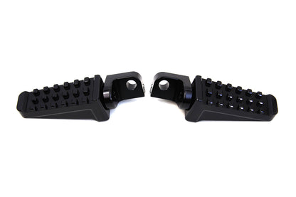 Black Racer Style Footpeg Set