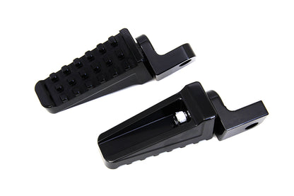 Black Racer Style Footpeg Set
