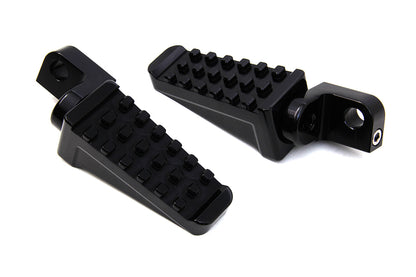 Black Racer Style Footpeg Set