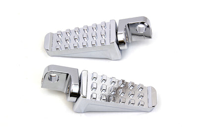 Chrome Racer Style Footpeg Set