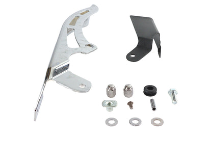 Chrome Rear Upper Belt Guard