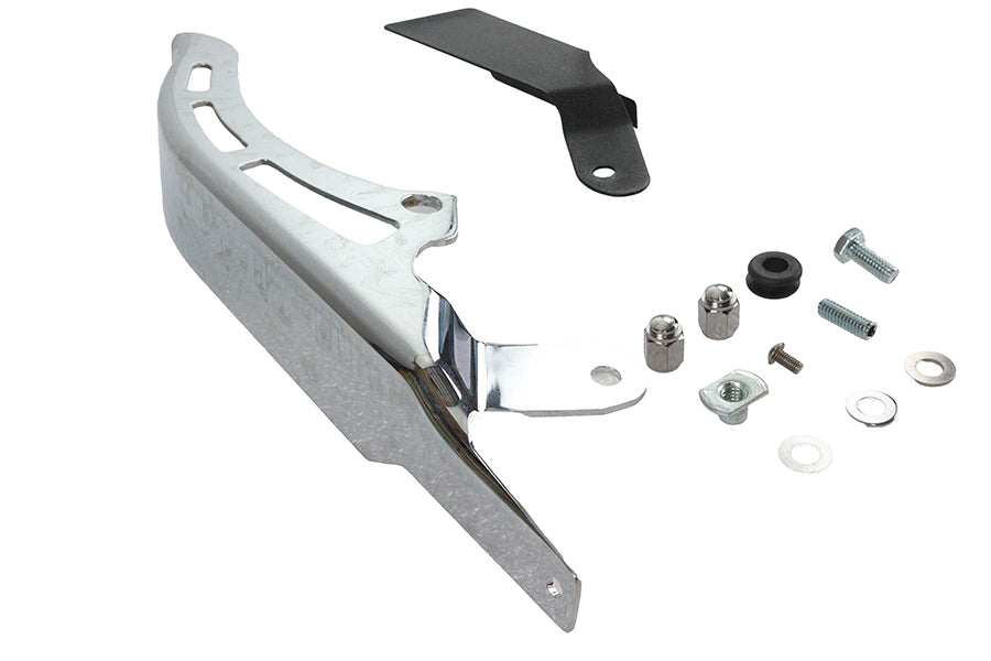 Chrome Rear Upper Belt Guard
