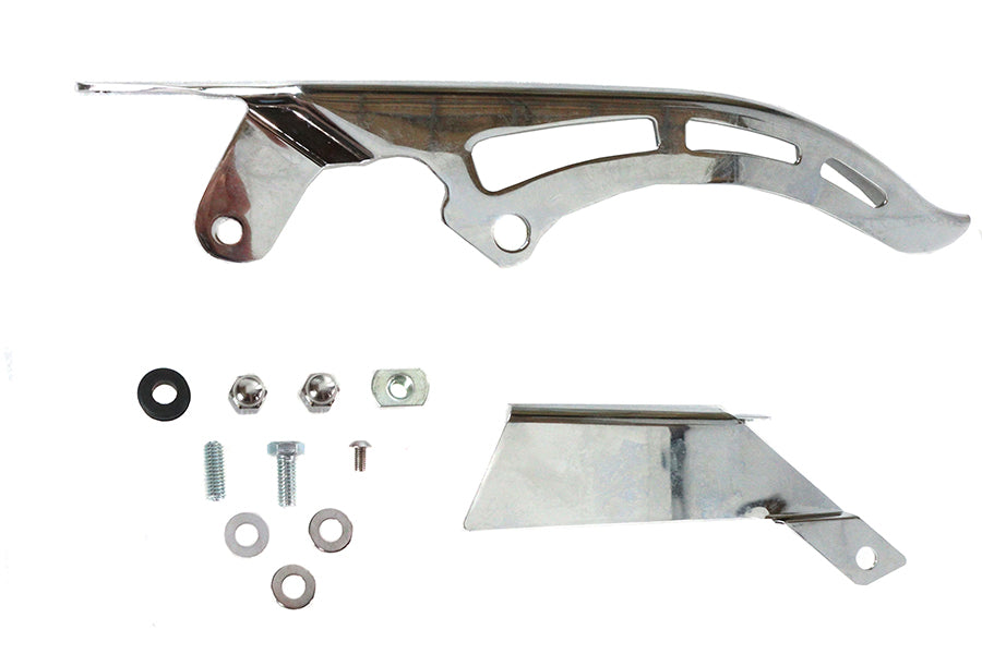 Chrome Upper Rear Belt Guard