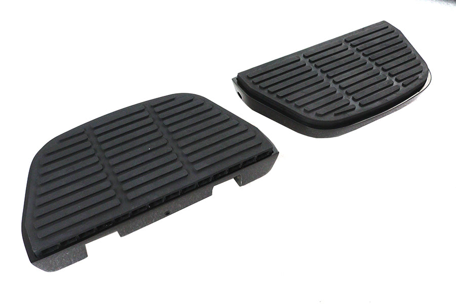 Black Block Rear Passenger Footboard Kit