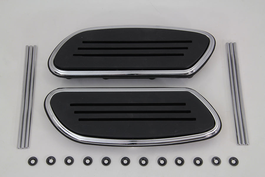 Passenger Footboard Rubber Insert Set