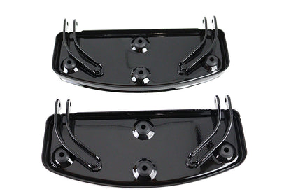 'D' Driver Footboard Set Black