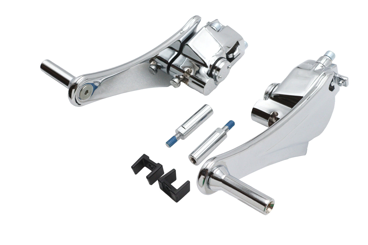 Adjustable Auxiliary Passenger Footpeg Mount Set