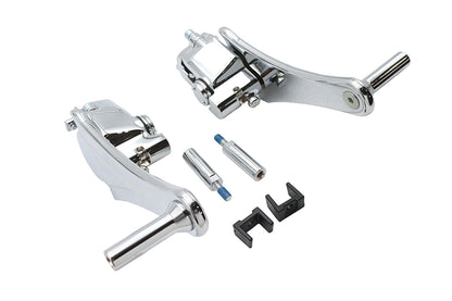 Adjustable Auxiliary Passenger Footpeg Mount Set