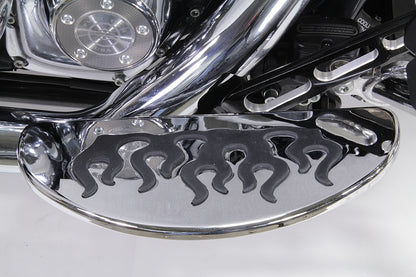 Driver Footboard Set with Flame Design