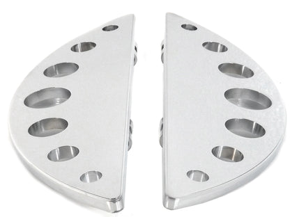 Driver Chrome Half Moon Footboard Set