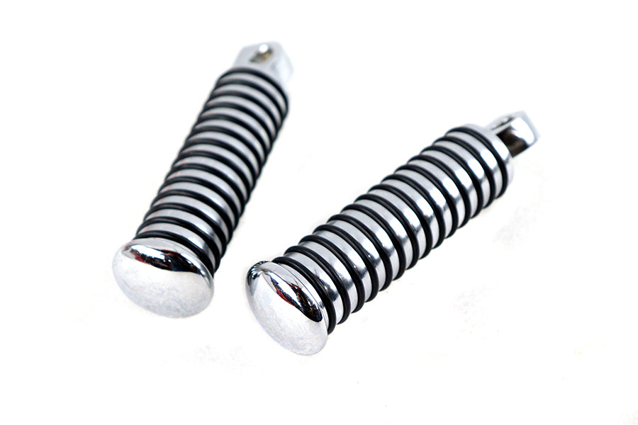 O-Ring Style Footpeg Set Chrome