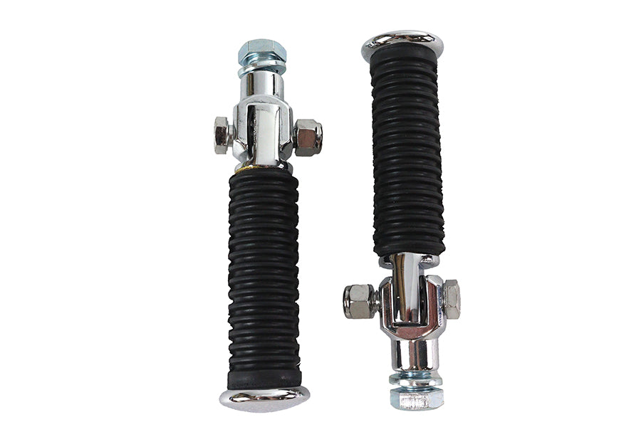 Rubber Style Passenger Footpeg Set