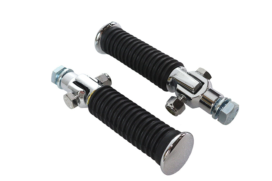 Rubber Style Passenger Footpeg Set