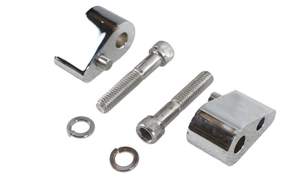 Passenger Footboard Extension Spacer Chrome