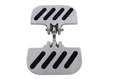 Chrome Slot Inverted Passenger Footboard Set
