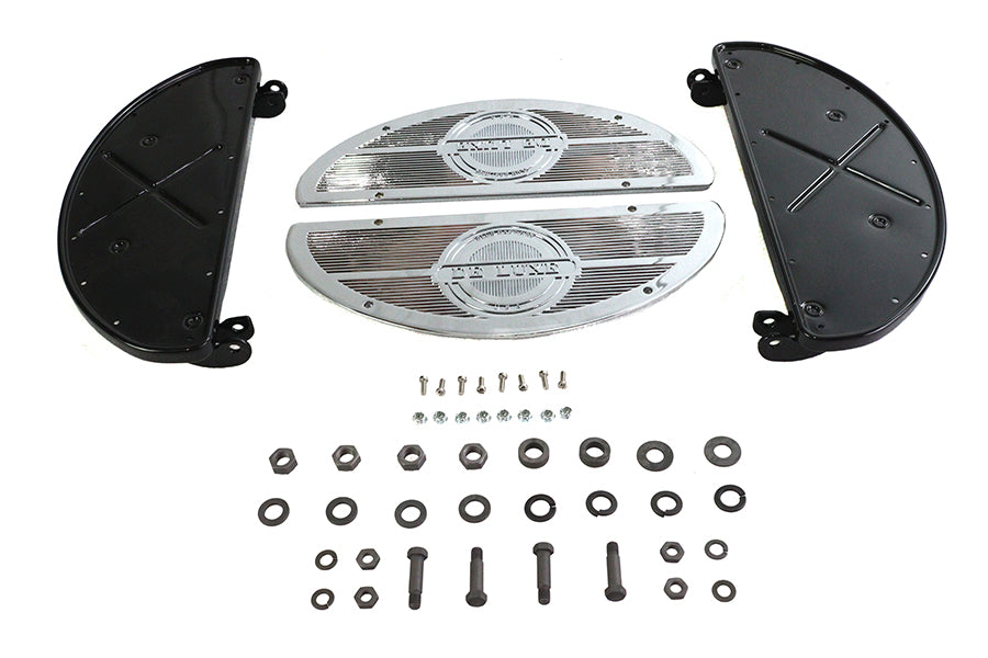 Half Moon Footboard Set Black