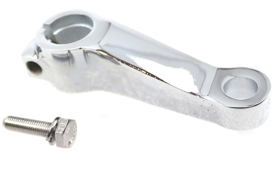 Spline Footpeg Support Chrome