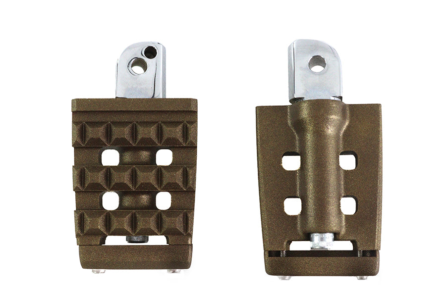 Bronx Passenger Footpeg Set Bronze