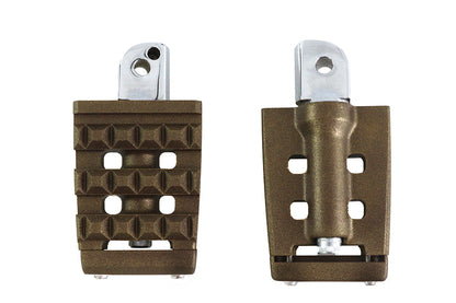 Bronx Passenger Footpeg Set Bronze