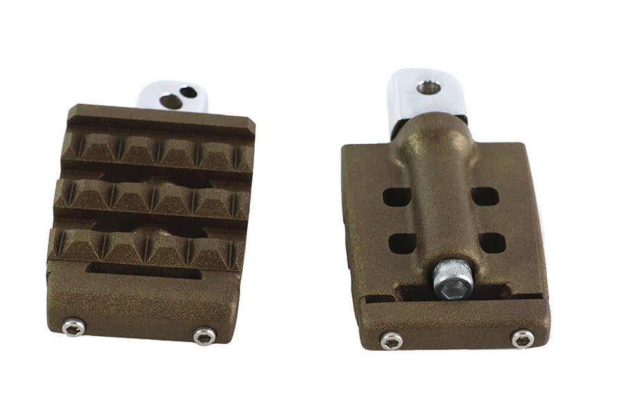 Bronx Passenger Footpeg Set Bronze