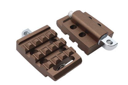 Bronx Passenger Footpeg Set Bronze