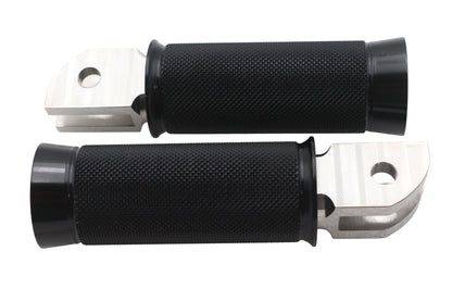 M8 Speedster Driver Footpeg Set Black