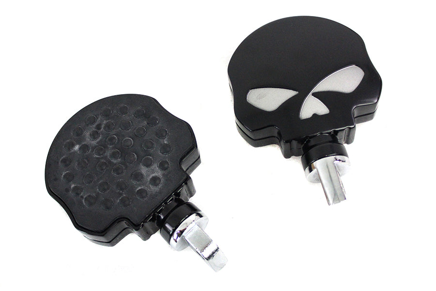 Skull Highway Footpeg Set Black