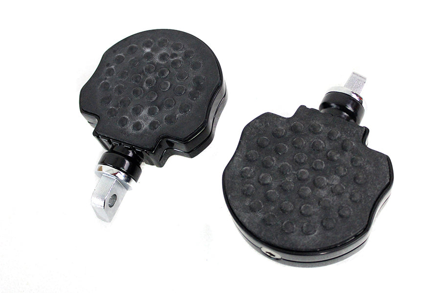 Skull Highway Footpeg Set Black