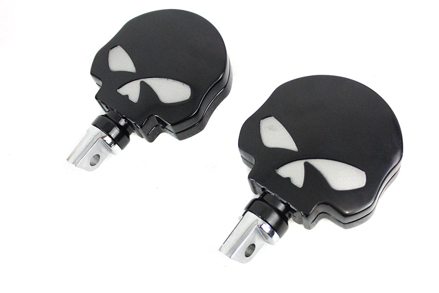 Skull Highway Footpeg Set Black