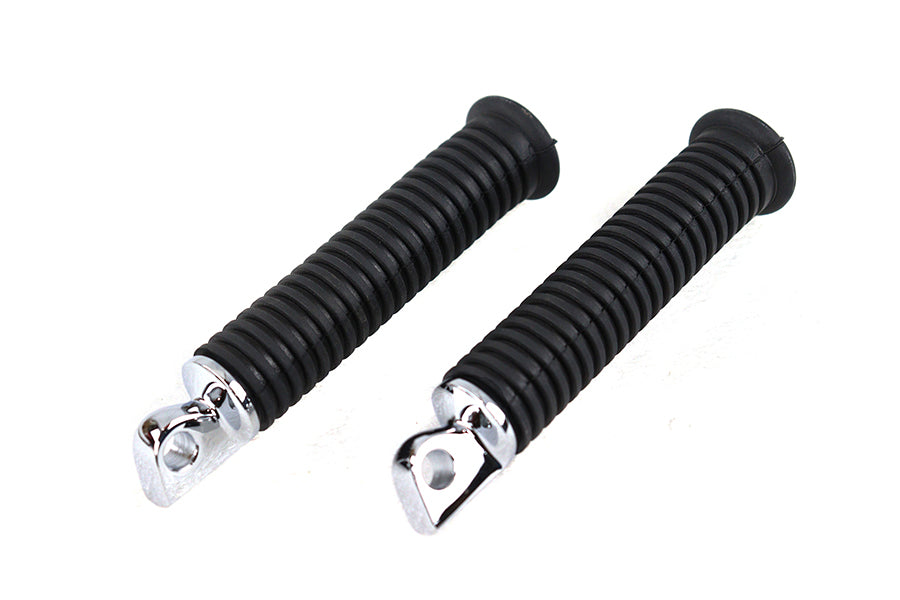 Rubber Style Extended Footpeg Set