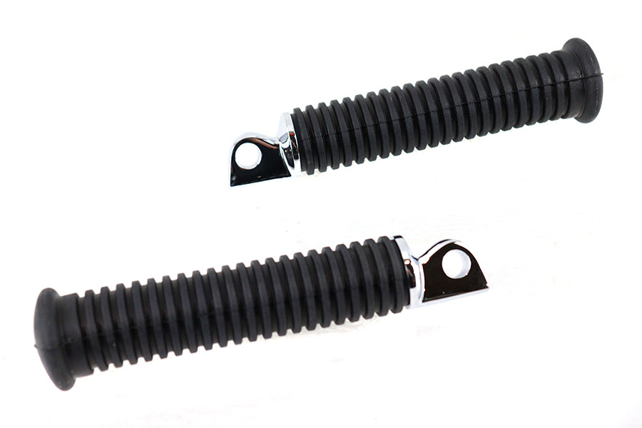 Rubber Style Extended Footpeg Set