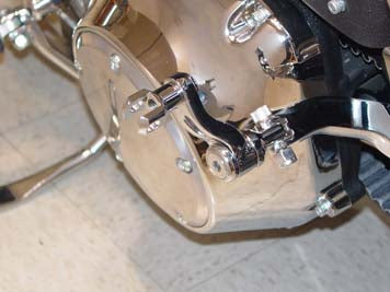 Adjustable Passenger Footpeg Mount Kit Chrome